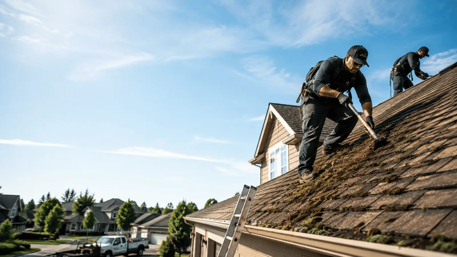 Roof Moss Removal in Minier, IL near me
